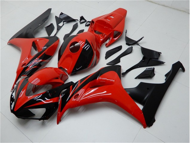 2006-2007 Rouge Noir CBR1000RR Carénages Moto