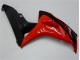 2006-2007 Rouge Noir CBR1000RR Carénages Moto