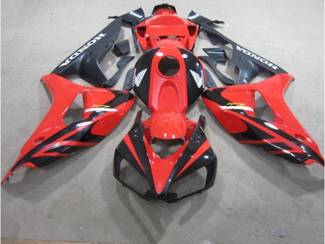 2006-2007 Rouge Noir Fireblade CBR1000RR Carénage Moto