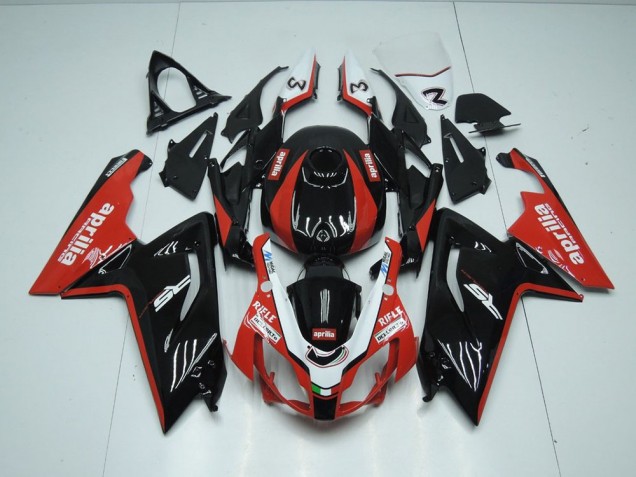 2006-2011 Noir et Rouge RS125 Carénage Moto