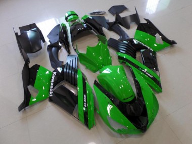 2006-2011 Vert et Noir ZX14R ZZR1400 Carénage Moto