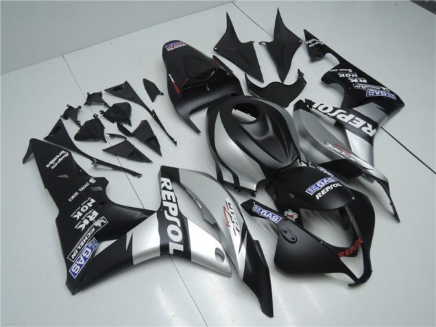 2007-2008 Argent Repsol Noir CBR600RR Carénage Moto