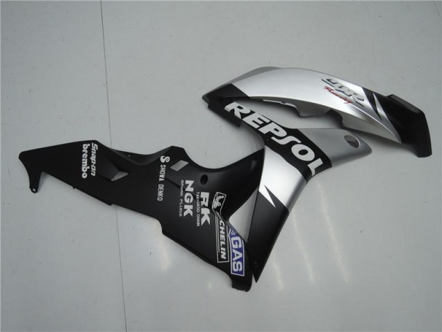 2007-2008 Argent Repsol Noir CBR600RR Carénage Moto