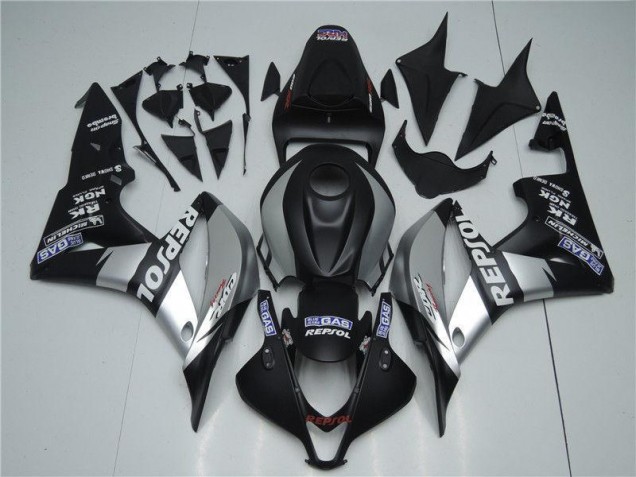 2007-2008 Argent Repsol Noir CBR600RR Carénage Moto