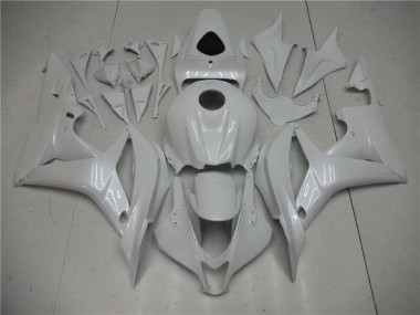 2007-2008 Blanc Nacré CBR600RR Carénages Moto