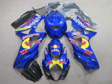 2007-2008 Bleu Red Bull GSXR 1000 Carénage Moto