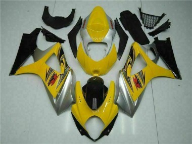 2007-2008 Jaune GSXR 1000 Carrosserie Moto
