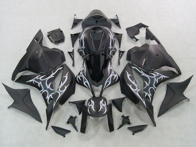 2007-2008 Noir CBR600RR Kit Carénages Motos & Plastique