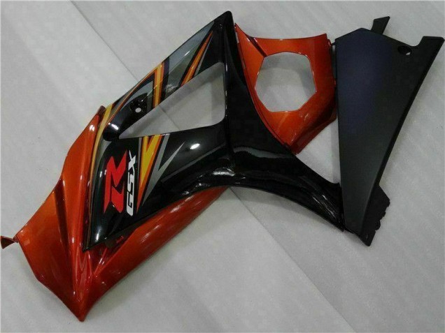 2007-2008 Noir GSXR 1000 Kit Carénages Motos Complet
