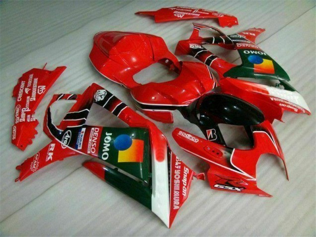 2007-2008 Rouge GSXR 1000 Carénages Moto