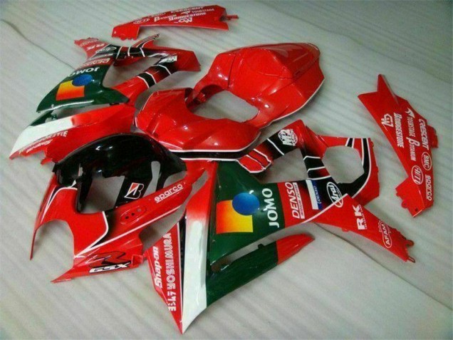 2007-2008 Rouge GSXR 1000 Carénages Moto