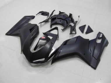 2007-2014 Noir Mat Noir Décalque Ducati 848 1098 1198 Carénage Moto