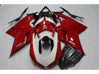 2007-2014 Rouge Ducati 1198 Carénage Moto