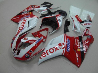 2007-2014 Style OEM Xerox Ducati 848 1098 1198 Carénage Moto