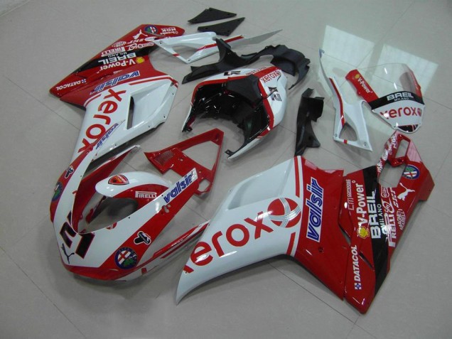 2007-2014 Style OEM Xerox Ducati 848 1098 1198 Carénage Moto
