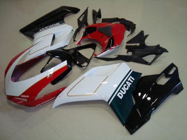 2007-2014 Tricolore Ducati 848 1098 1198 Carénage Moto