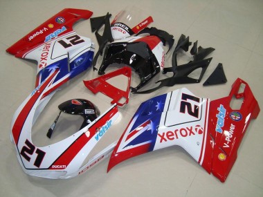2007-2014 Xerox 21 Ducati 848 1098 1198 Carénage Moto