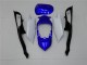 2008-2010 Blanc Bleu GSXR 600/750 Carénage Moto