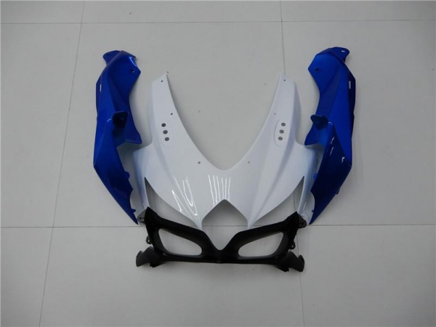 2008-2010 Blanc Bleu GSXR 600/750 Carénages Moto