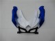 2008-2010 Blanc Bleu GSXR 600/750 Carénages Moto