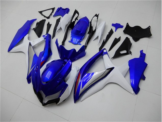 2008-2010 Bleu Blanc GSXR 600/750 Carénage Moto