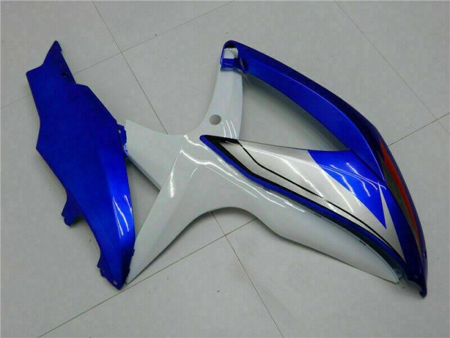 2008-2010 Bleu Blanc GSXR 600/750 Carrosserie Moto