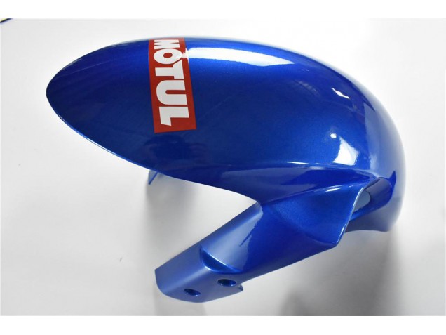 2008-2010 Bleu Blanc Vert GSXR 600/750 Carénage Moto