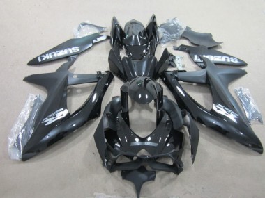 2008-2010 Noir GSXR 600 Carénages Moto