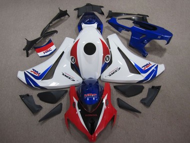 2008-2011 Blanc Bleu Rouge HRC CBR1000RR Carénages Moto
