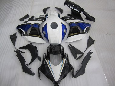 2008-2011 Blanc Noir Bleu CBR1000RR Carénage Moto