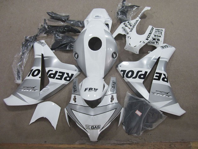 2008-2011 Blanc Repsol CBR1000RR Carénages Moto