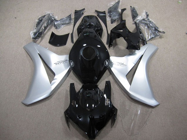 2008-2011 Noir Argent Fireblade CBR1000RR Carénage Moto