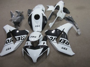 2008-2011 Noir Blanc Repsol CBR1000RR Carénage Moto