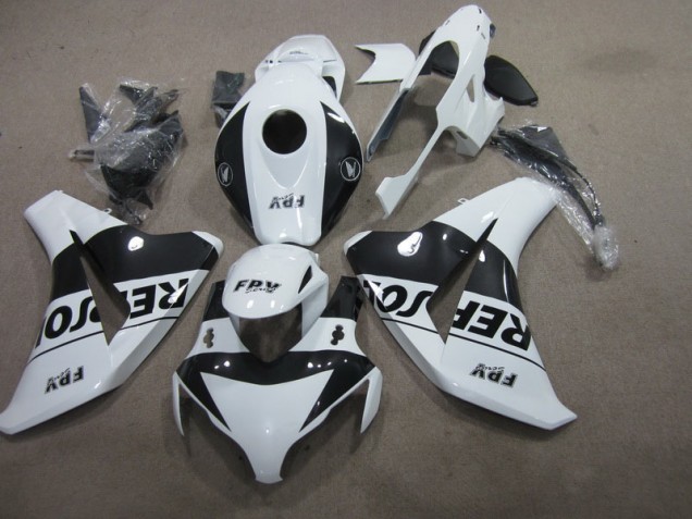2008-2011 Noir Blanc Repsol CBR1000RR Carénage Moto