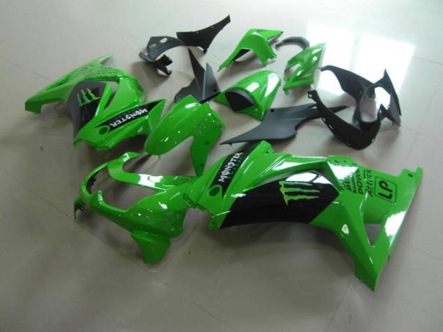 2008-2012 Nouveau Vert Monster ZX250R Carénage Moto