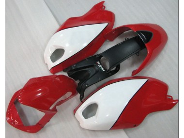 2008-2012 Rouge Blanc Ducati Monster 696 Carénage Moto