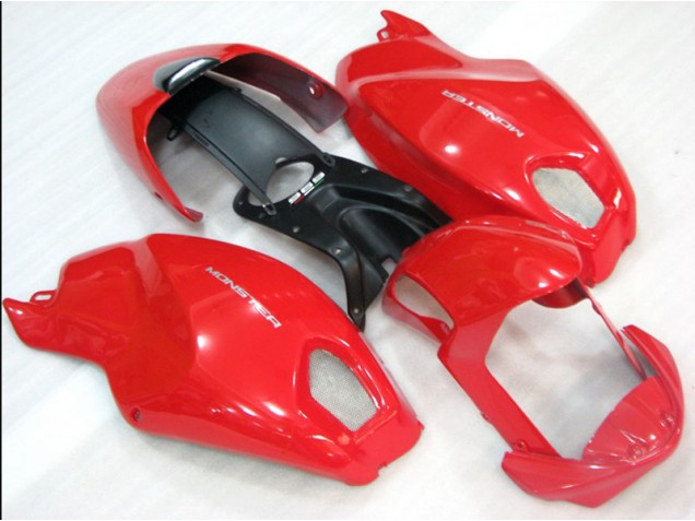 2008-2012 Rouge Monster Ducati Monster 696 Carénage Moto