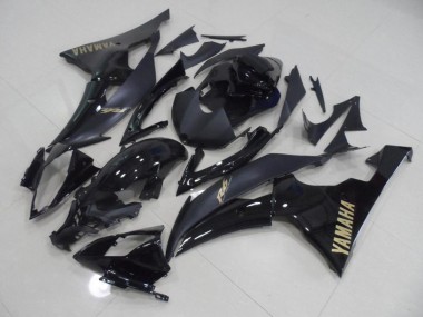2008-2016 Noir avec Or Décalque YZF R6 Carénage Moto