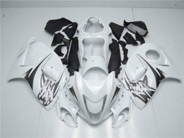 2008-2019 Blanc GSXR 1300 Hayabusa Carénage Moto