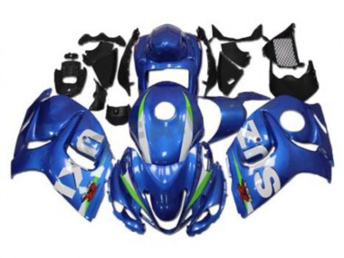 2008-2019 Bleu Blanc GSXR 1300 Hayabusa Carénage Moto