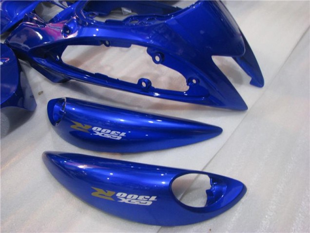 2008-2019 Bleu Blanc GSXR 1300 Hayabusa Carrosserie Moto