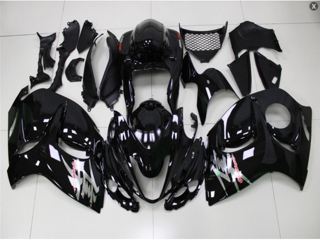2008-2019 Noir Brillant GSXR 1300 Hayabusa Carénage Moto