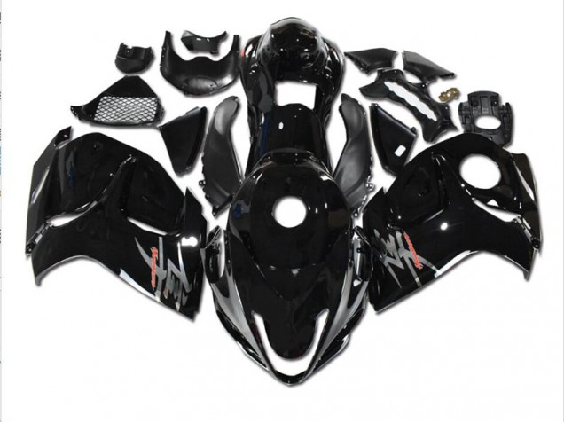 2008-2019 Noir GSXR 1300 Hayabusa Carénages Moto
