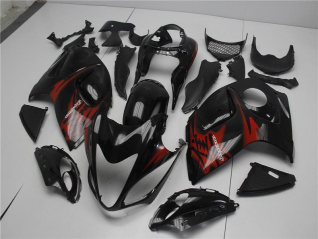 2008-2019 Noir Rouge GSXR 1300 Hayabusa Carénage Moto