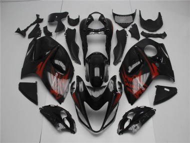 2008-2019 Noir Rouge GSXR 1300 Hayabusa Carénage Moto