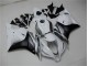 2009-2012 Blanc Argent Noir CBR600RR Carénage Moto
