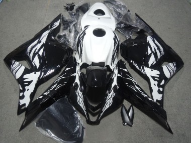 2009-2012 Noir Blanc CBR600RR Carrosserie Moto