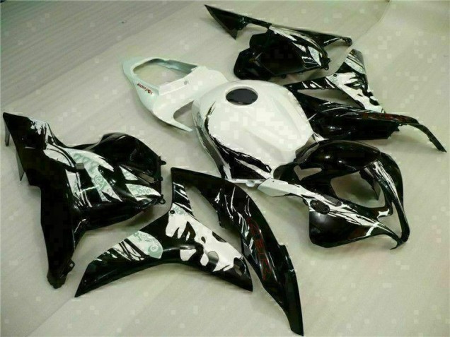 2009-2012 Noir CBR600RR Kit Carénages Motos Complet