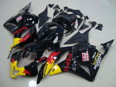 2009-2012 Noir Red Bull CBR600RR Carénage Moto
