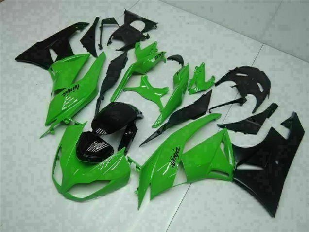 2009-2012 Noir Vert ZX6R Carénage Moto